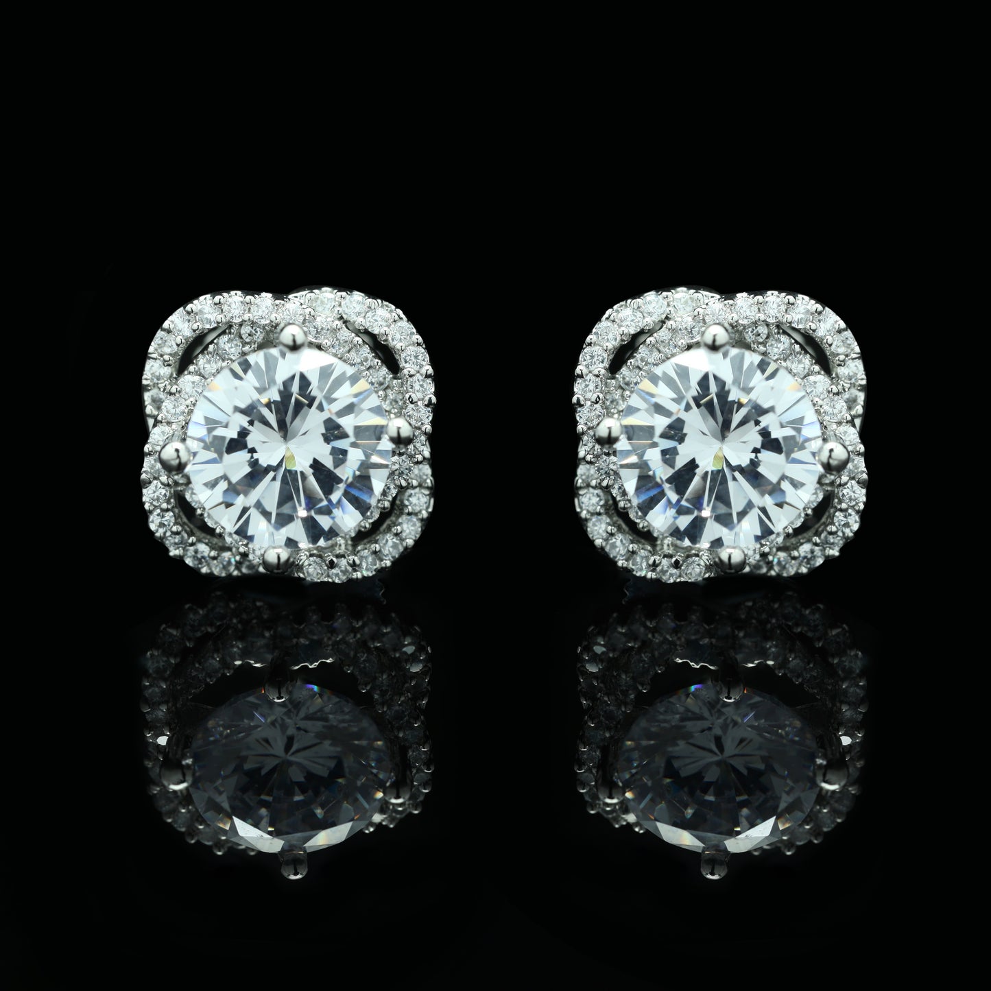 2 Carat Solitaire Dora Everyday Anti Tarnish Studs