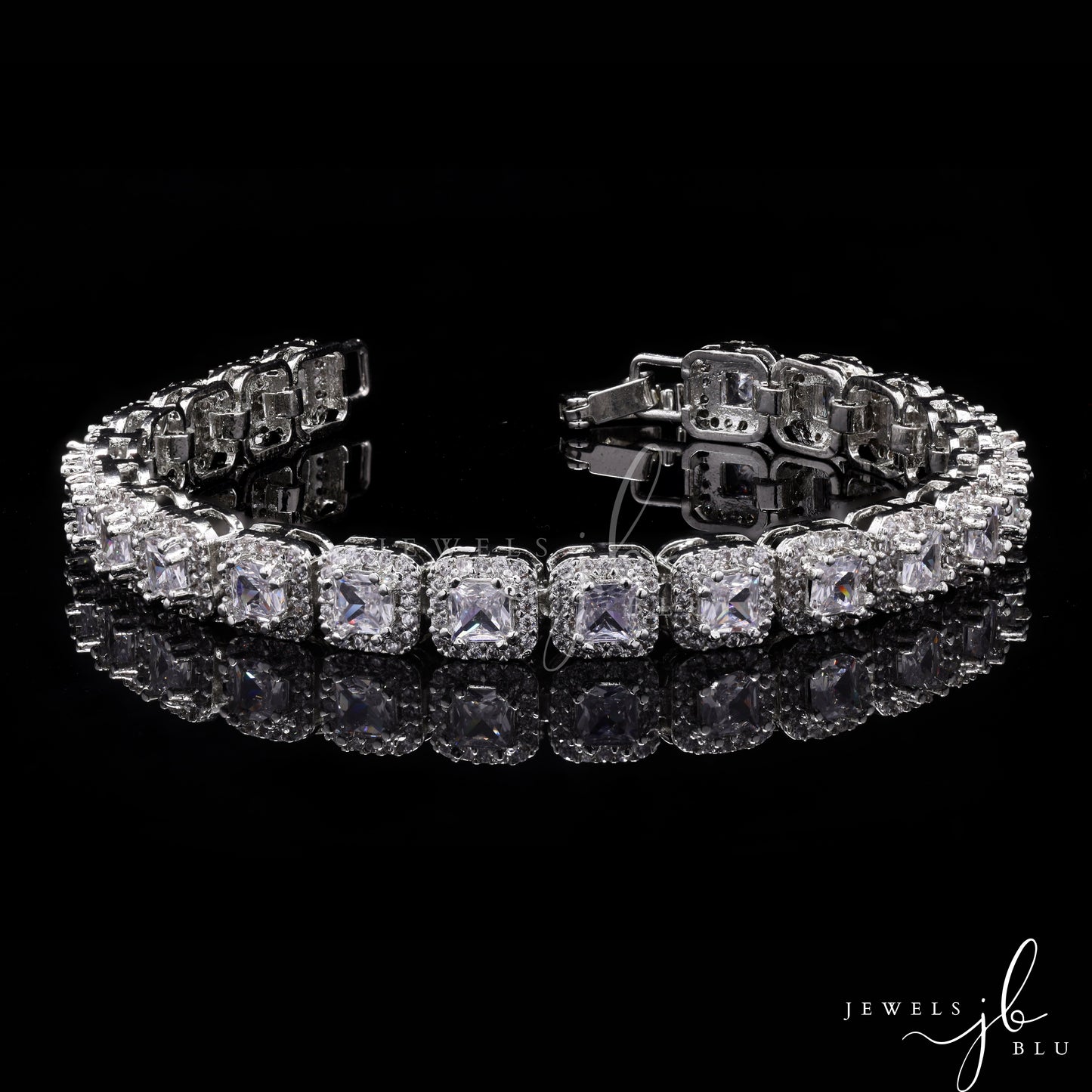 Princess Cut Solitaire Classic Della Tennis Bracelet