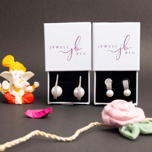 Exclusive Value Combo of Two Fresh Water Pearl Stud Pairs  - Joy