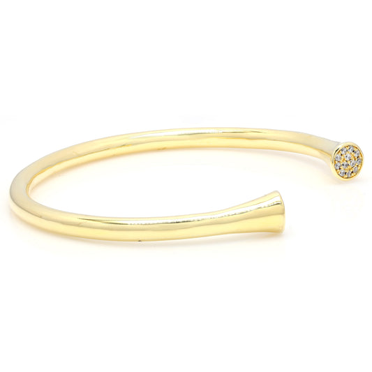 Gold Finish Roza Blingy Bracelet