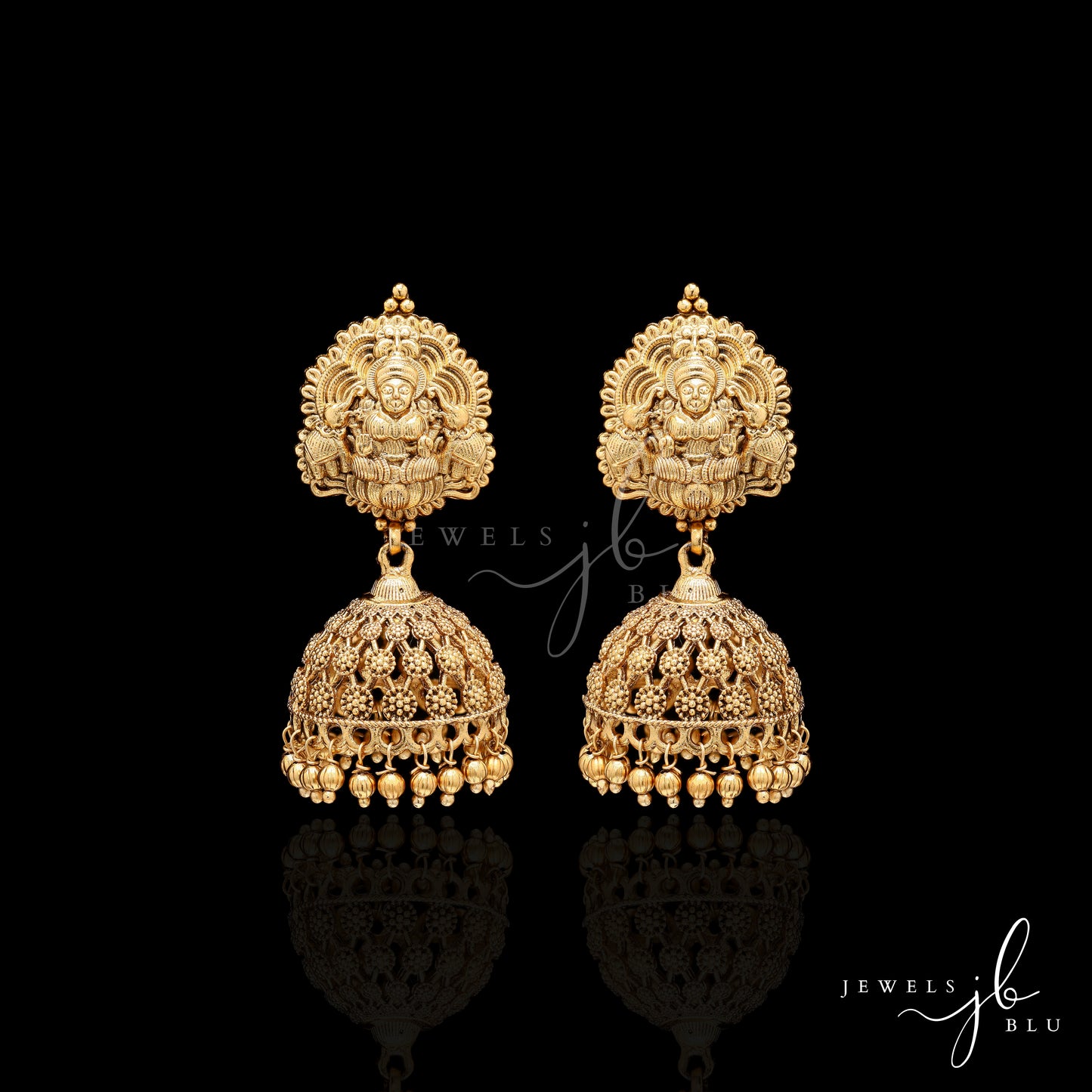 Festive Exclusive Mahamaya Hand Carved Jhumkis