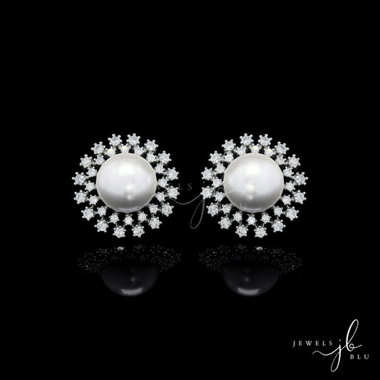 Fresh Water Pearl Victorian Finish Jonita Studs