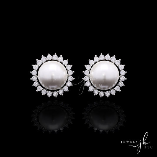 Fresh Water Pearl Victorian Finish Yana Studs