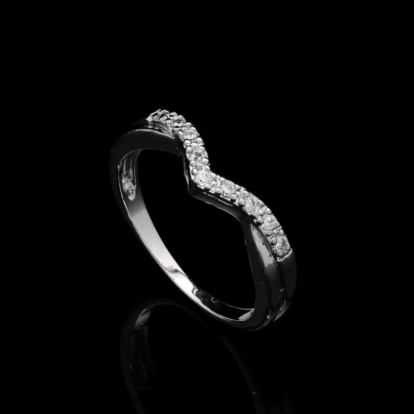 Kiara Stackable Band Ring - Pair it with any Solitaire Ring!