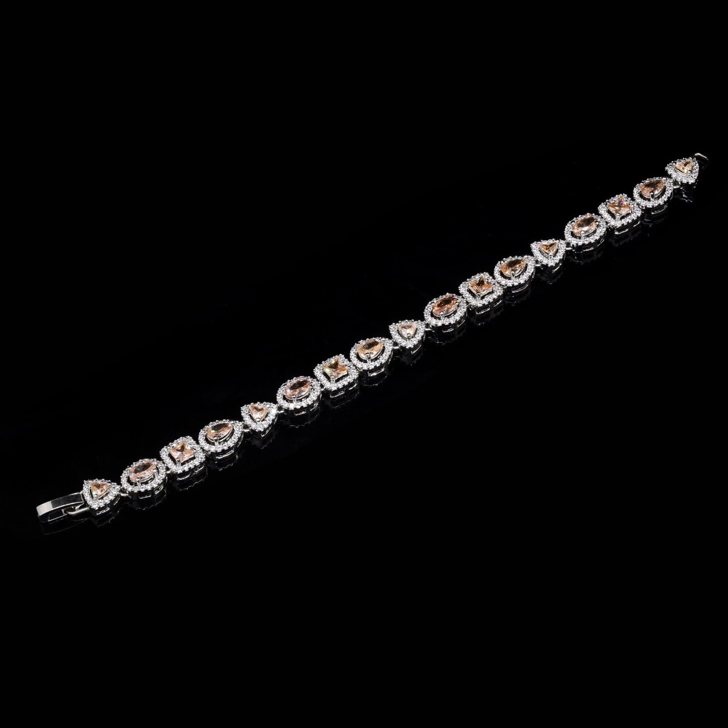 Yellow Diamond Multi Solitaire Savana Tennis Bracelet