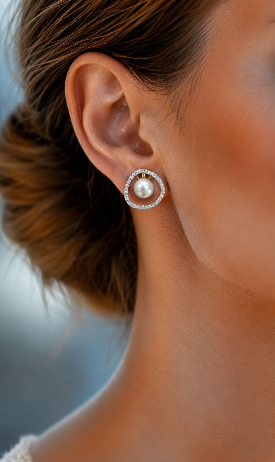 Alvira Fresh Water Pearl Anti Tarnish Everyday Studs